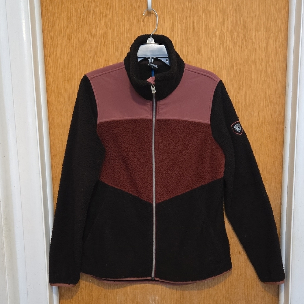 KUHL Women's Colorblock Kalamata Fleece Jacket Size Large